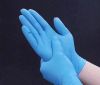 blue disposable nitrile gloves powder free